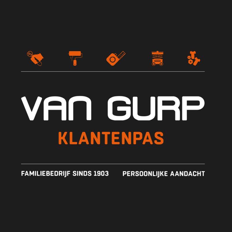 Klantenpas van Gurp